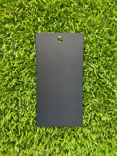 Sample of the Swing Bed Metal Frame Color - Textured Black