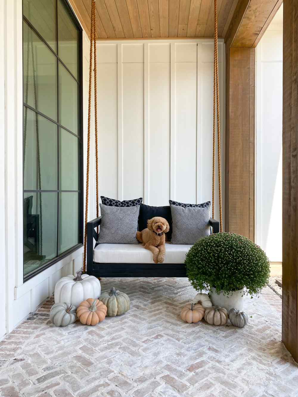 Sunbrella Curated Swing Bed Cushion Bundle - Triple C Farmhouse - Twin Size