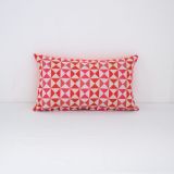 Throw Pillow Made With Sunbrella Array Sangria 145654-0005