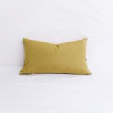 Throw Pillow Made With Sunbrella Canvas Brass 5484-0000