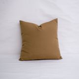 Throw Pillow Made With Sunbrella Canvas Camel 5468-0000