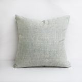 Throw Pillow Made With Sunbrella Chartres Mist 45864-0045