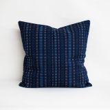 Throw Pillow Made With Sunbrella Esti Indigo 44349-0026