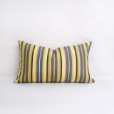 Throw Pillow Made With Sunbrella Foster Metallic 56051-0000