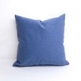 Throw Pillow Made With Sunbrella Renaissance Heritage Denim 18010-0000