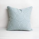 Throw Pillow Made With Sunbrella Santara Mist 44367-0001