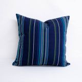 Throw Pillow Made With Sunbrella Stanton Lagoon 58001-0000