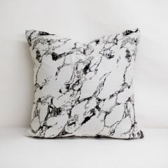 Throw Pillow Made With Sunbrella Marble Quarry 145406-0009
