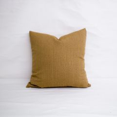 Throw Pillow Made With Sunbrella Linen Straw 8314-0000