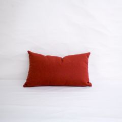 Throw Pillow Made With Sunbrella Canvas Henna 5407-0000