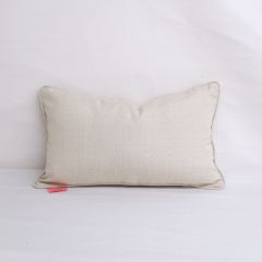 Throw Pillow Made With Sunbrella Linen Antique Beige 8322-0000