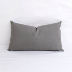 Throw Pillow Made With Sunbrella Spectrum Graphite 48030-0000