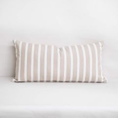 Throw Pillow Made With Sunbrella Shore Linen 56054-0000